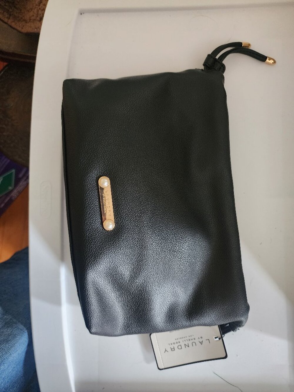 Black Clutch _ Laundry by Shelli Segal